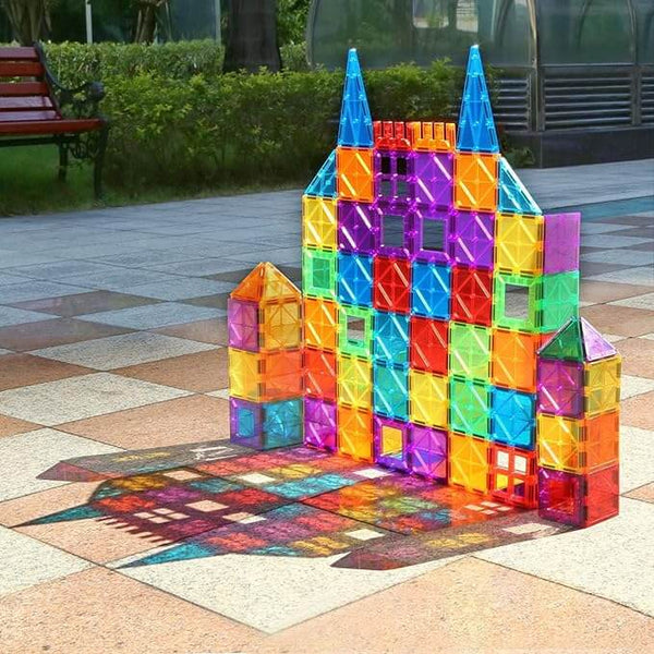 97 Pcs Set of Vibrant 3D Blocks, Encourages Creative Construction, Promotes Educational Brain Development, Stimulates Imagination, Toy for Kids 3+ Years