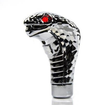 Car LED Cobra Head Manual / Automatic Gear Stick Shift Knob Shifter Lever Novelty Tool Universal Use